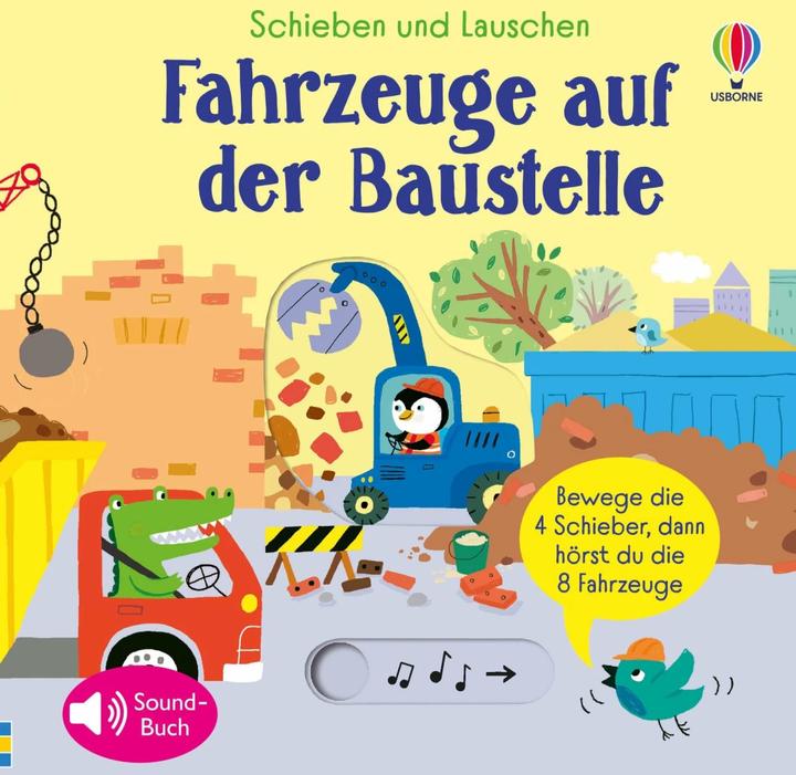Immagine prodotto Schieben und Lauschen: Fahrzeuge auf der Baustelle (Tedesco)