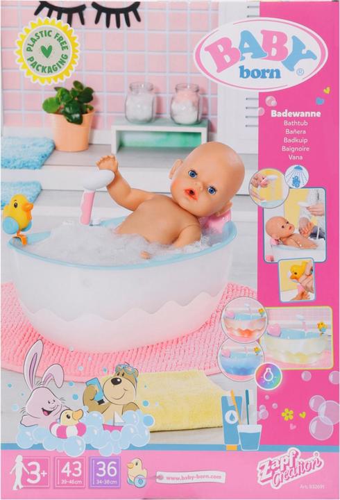 Actual product image Baby Born Bathtub