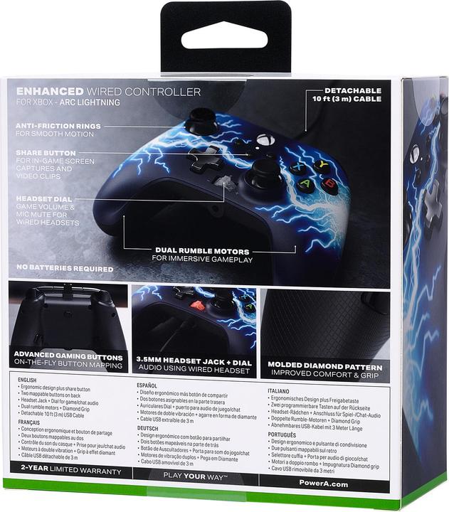 Produktbild PowerA Enhanced Wired (Xbox Series X, Xbox Series S, Xbox One S)