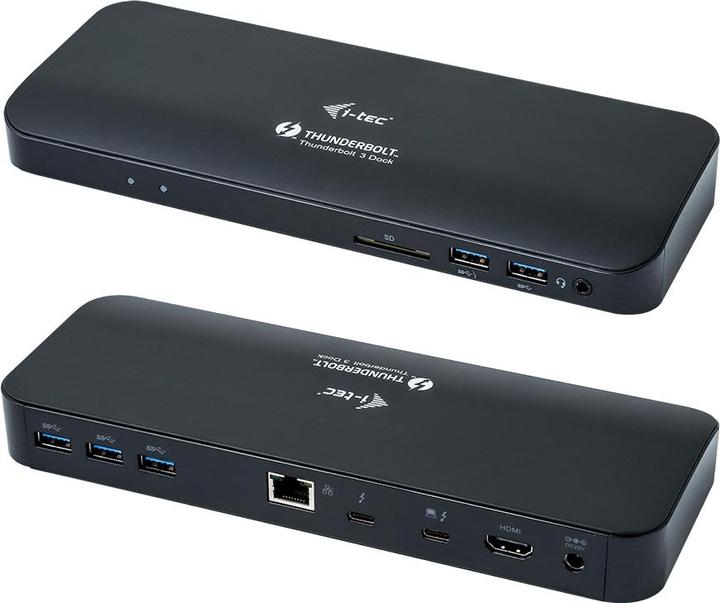 Produktbild i-tec Thunderbolt 3 Dual Dock (Thunderbolt, 1 Ports)