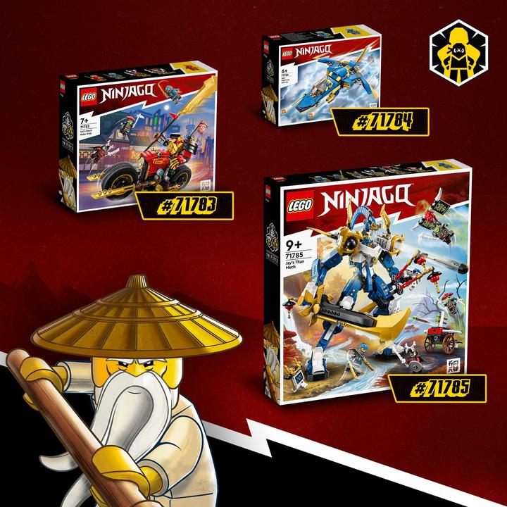 Produktbild LEGO Jays Donner-Jet EVO (71784, LEGO Ninjago)