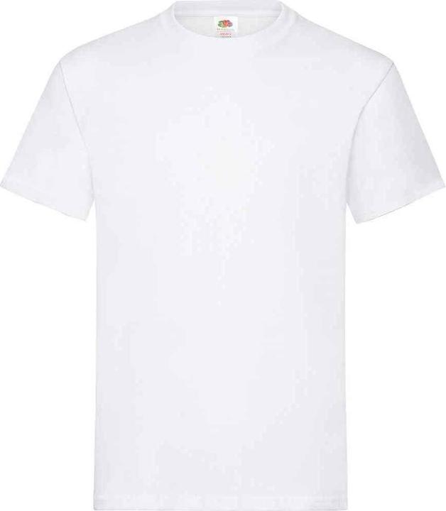 Actual product image Fruit of the Loom Unisex Adult Heavy Cotton T-Shirt (L)