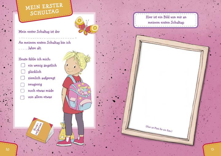 Actual product image Mein erster Schultag - M?dchen (German, Entry books, 2020)