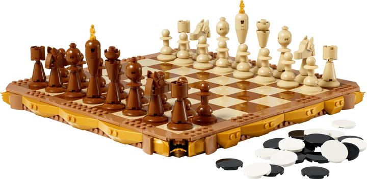 Actual product image LEGO Traditional chess game (40719, LEGO Classic)