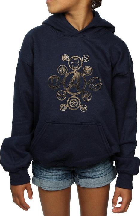Image du produit - Sweat à capuche AVENGERS INFINITY WAR ICONS - Fille (116)