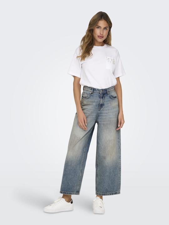 Immagine prodotto Only ONLLAFAYETTE Mittlere Taille Weiter Beinschnitt Jeans Jeans mit weitem Bein (26)