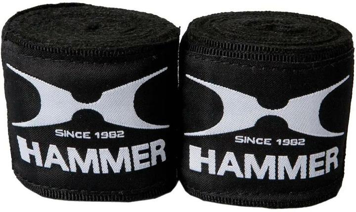 Immagine prodotto Hammer Bende da boxe, elastico 3,5m (nero)