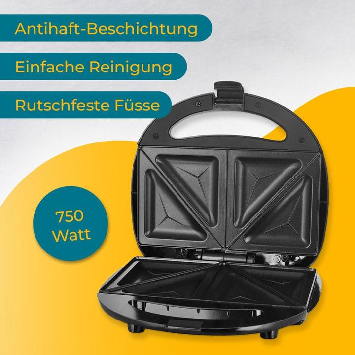 Michelino Sandwich Toaster Sandwich Maker Toast Grill Contact Grill Panini Press