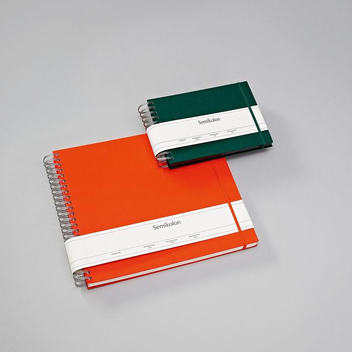Actual product image Semikolon Photo album Maxi Mucho 34.5 x 30 cm Blue, Black pages (10 x 15 cm, 9 x 13 cm)