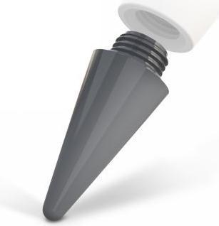 Produktbild Zagg replacement tip for Pro Stylus 2 - gray (4 pcs.)