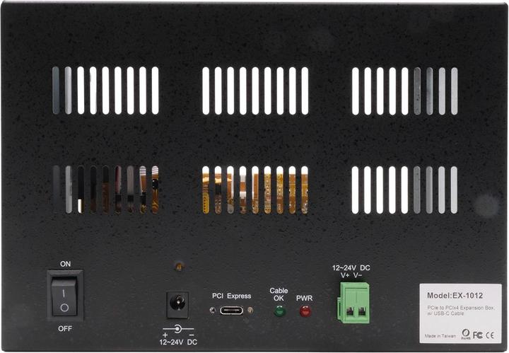 Actual product image Exsys PCI-E to 4x PCI Expansion Box