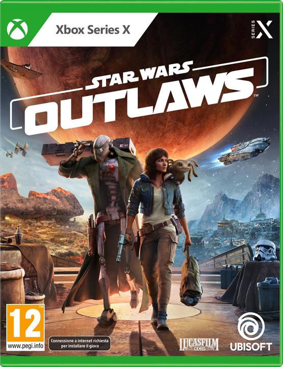 Actual product image Ubisoft Star Wars Outlaws video game for Xbox (Xbox Series X)