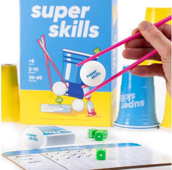 Produktbild The World Game Super Skills - Action-Spiel für anspruchsvolle Wettkämpfer (Deutsch)