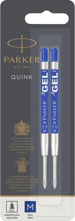 Produktbild Parker Gelmine 2er M (Edelstahl, Blau, 1 x)