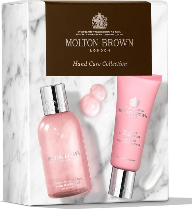 Molton Brown Bath Body Del Rhub & Rose Handc Coll (Körperpflegeset)