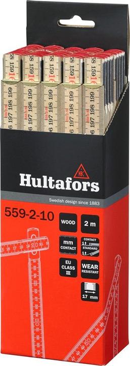 Produktbild Hultafors Schwedenmeter mit Innenteilung (mm)