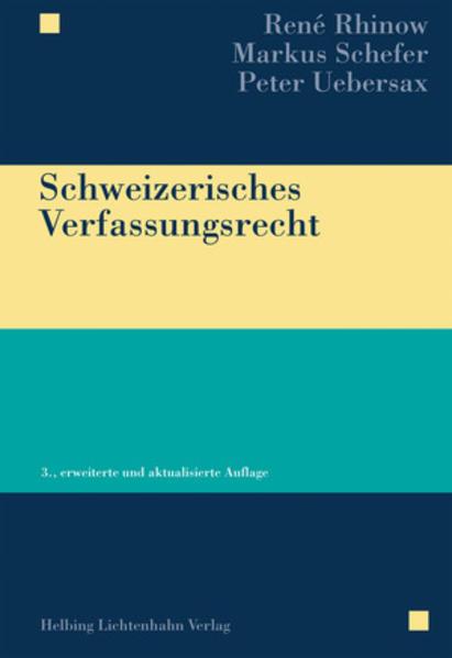Immagine prodotto Schweizerisches Verfassungsrecht (Tedesco, Markus Schefer, 2016)