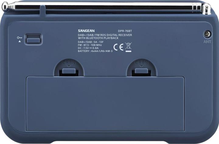 Actual product image Sangean DPR-76 BT (DAB+, FM, Bluetooth, NFC)