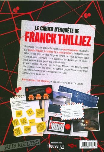 Actual product image 404 Editions Le cahier d'enquête de Franck Thilliez (French, Thilliez Franck, 2024)