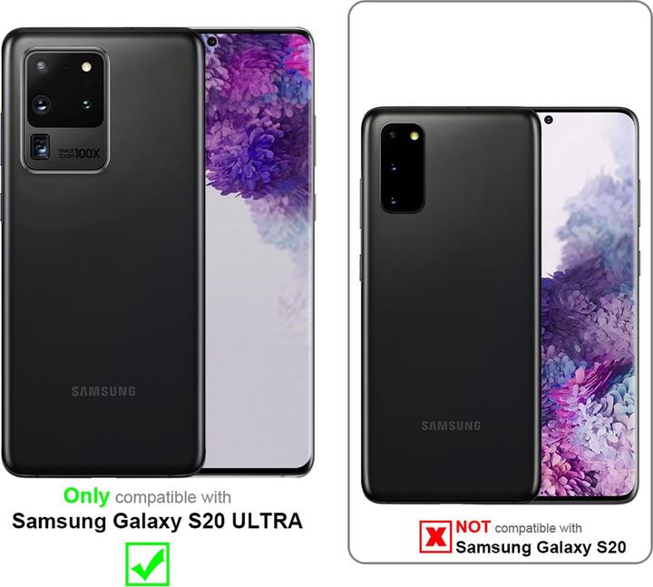Produktbild Cadorabo TPU 2 Farben Glas Cover (Samsung Galaxy S20 Ultra)