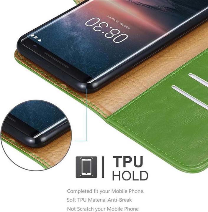 Produktbild Cadorabo Book Luxury Cover (Nokia 8 Sirocco)