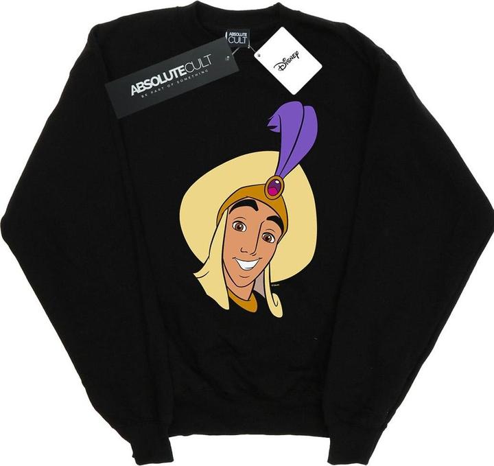 Immagine prodotto Disney Aladdin Prince Ali Face Felpa Uomo (S)