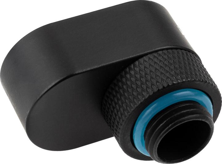 Actual product image XSPC G1/4 Rotary 14mm offset fitting - matt black