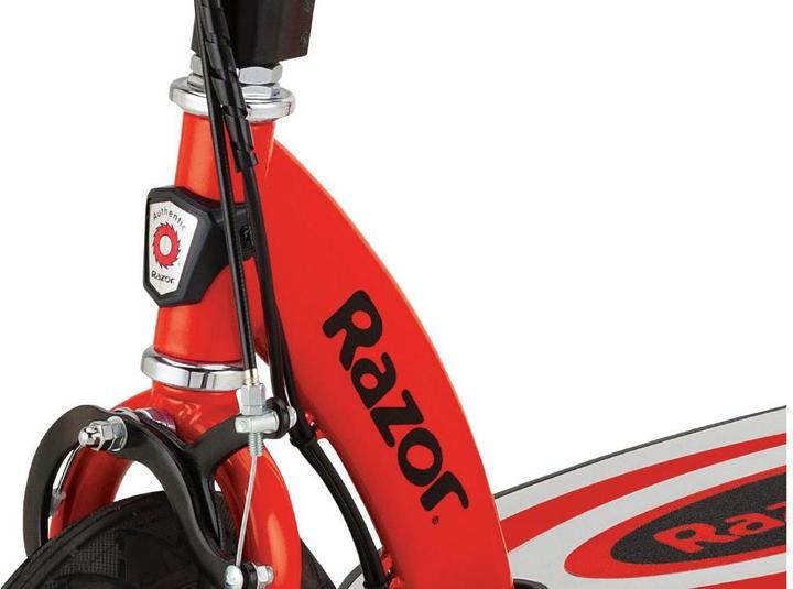 Actual product image Razor E-Scooter Power Core E100S Aluminum Red (17 km/h, 18 km, 120 W)