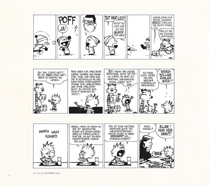 Actual product image Calvin und Hobbes: Calvin und Hobbes Gesamtausgabe - Paperback (German, Bill Watterson, 2020)