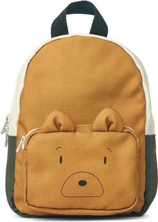 Produktbild Liewood Kinder Mini Rucksack Saxo Mr Bear Golden Caramel Multi Mix