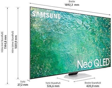 Actual product image Samsung QN85C 85"" 4K Neo QLED -televisio (85", QN85C, Mini-LED, 4K)