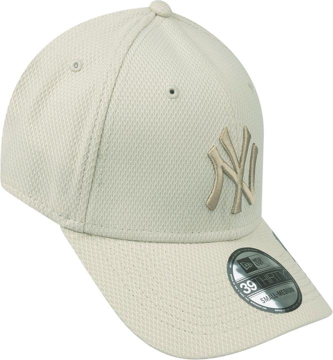 Produktbild New Era 39Thirty Diamond Cap - New York Yankees stone - M/L (M/L)
