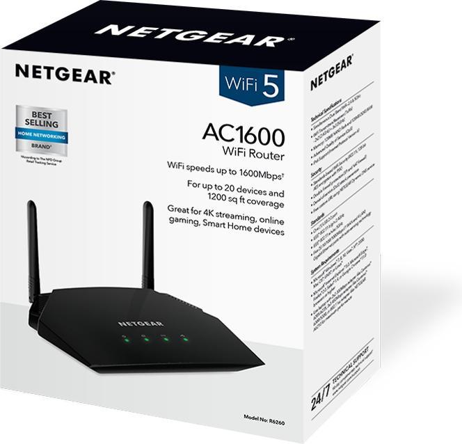 Produktbild Netgear R6260: WLAN Router