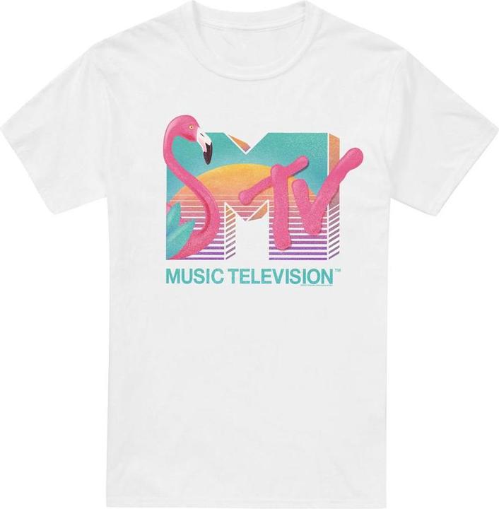 Actual product image MTV Mens Flamingo Logo T-Shirt (3XL)