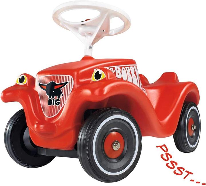 Produktbild BIG Bobby-Car mit Flüsterreifen und roten Schuhschützern
