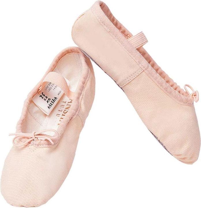 Sansha Schöne Kinder Stoff Ballettschuhe (37)