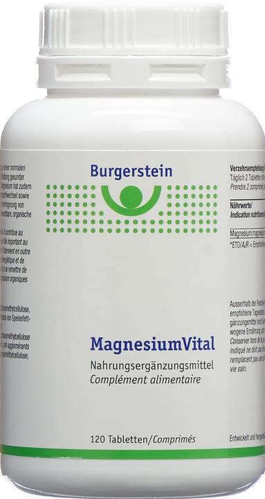 Burgerstein Magnesiumvital (120 Stück, Tabletten, 184 g)