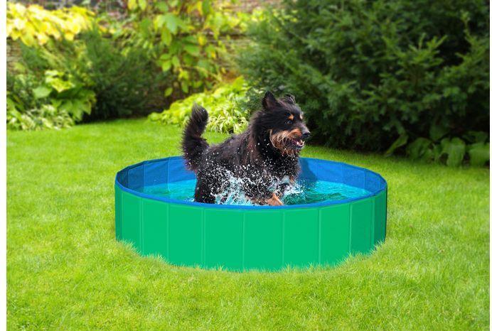 Image du produit Flamingo Doggy Splash Pool Green/Blue M - (540058500218) (Chenil pour chiens)