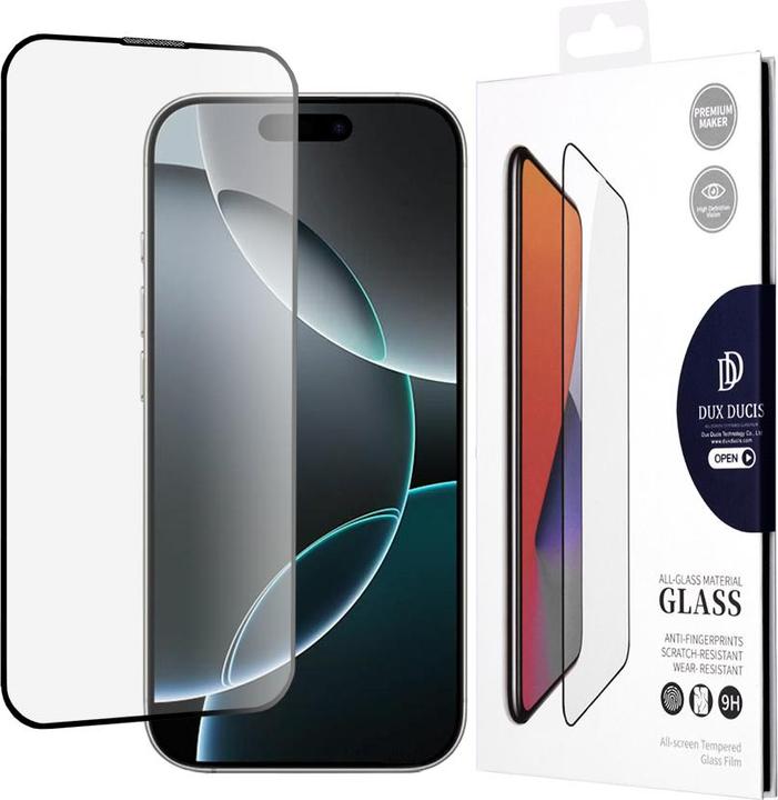 Produktbild Dux Ducis Panzerglas 10D (1 Stück, Apple iPhone 16 Pro)
