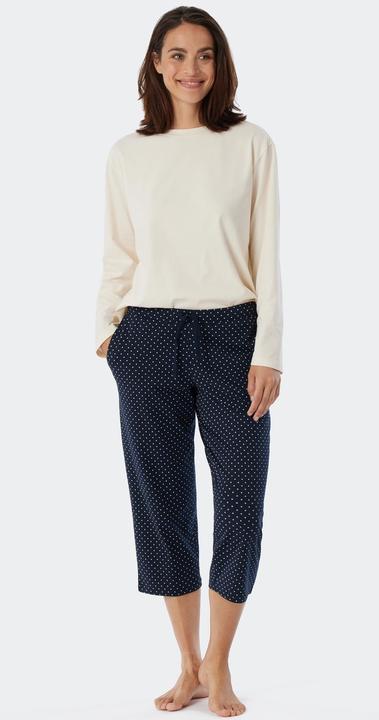 Produktbild Schiesser Mix & Relax Organic Cotton Schlafanzug Hose 3/4 lang (44)
