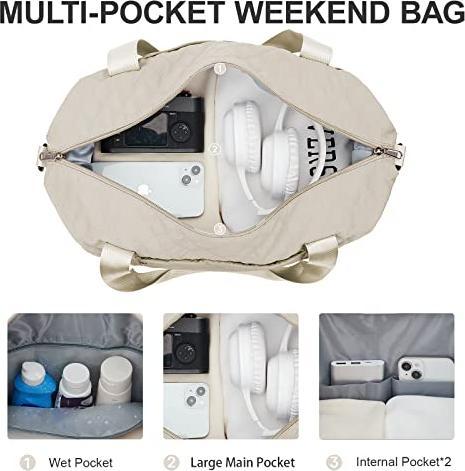 Produktbild Only-Bags.Store Reisetasche Sporttasche 40x20x25 Ryanair Handgepäck Tasche Weekender Bag Schwimmtasche Wasserdicht