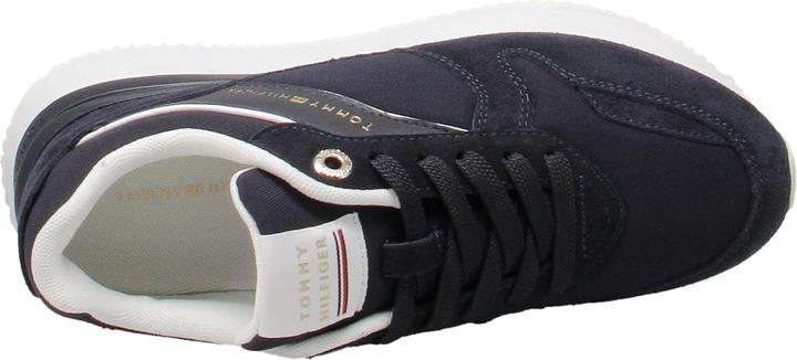 Image du produit Tommy Hilfiger Femmes Runner Sneaker Elevated Feminine Runner Chaussures de sport, Bleu (Space Blue), 38 UE (38)