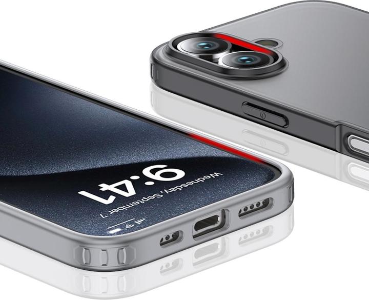 Actual product image Screenguard Apple iPhone 16 anti-impact case with 2m drop protection (Apple iPhone 16)