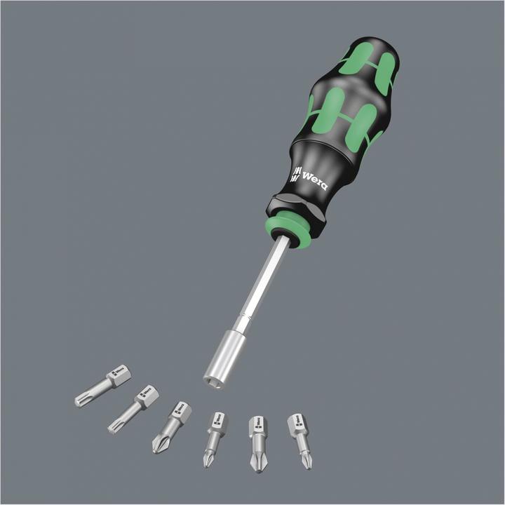 Produktbild Wera Kraftform Kompakt 28 (Kreuz Phillips PH M1, Kreuz Phillips PH M2, Kreuz Pozidriv PZ M1, Kreuz Pozidriv PZ M2)