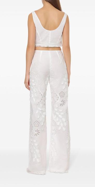 Produktbild Alberta Ferretti Pantaloni Bianco (44)