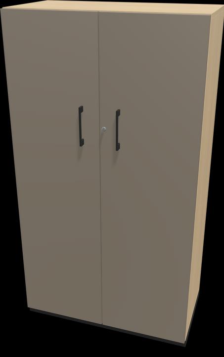 Actual product image Narbutas Choice hinged door cabinet (80 x 40 x 146.5 cm)