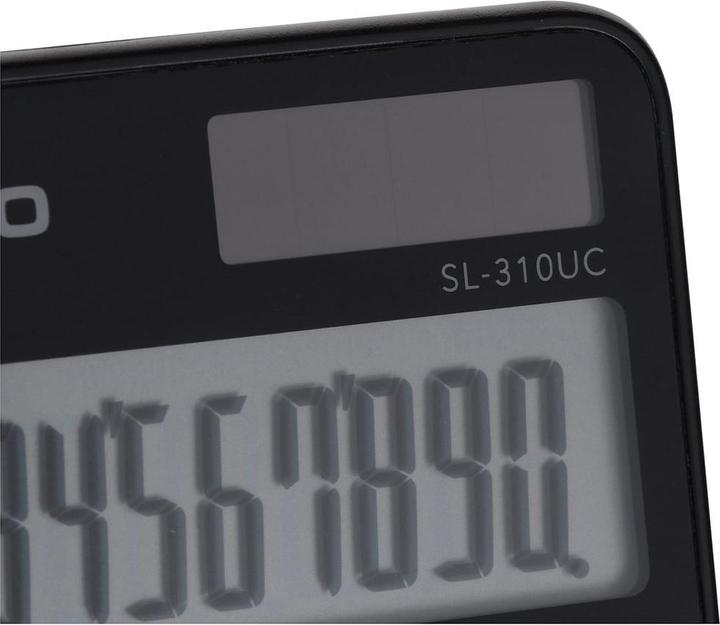 Actual product image Casio SL-310UC-BK (Solar cells, Batteries)