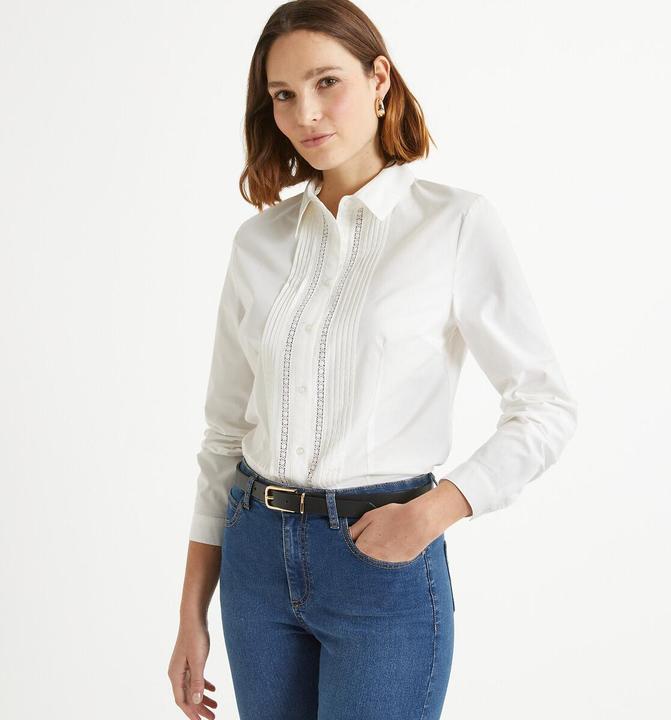 Produktbild Anne Weyburn Hemdbluse mit langen Ärmeln (46)