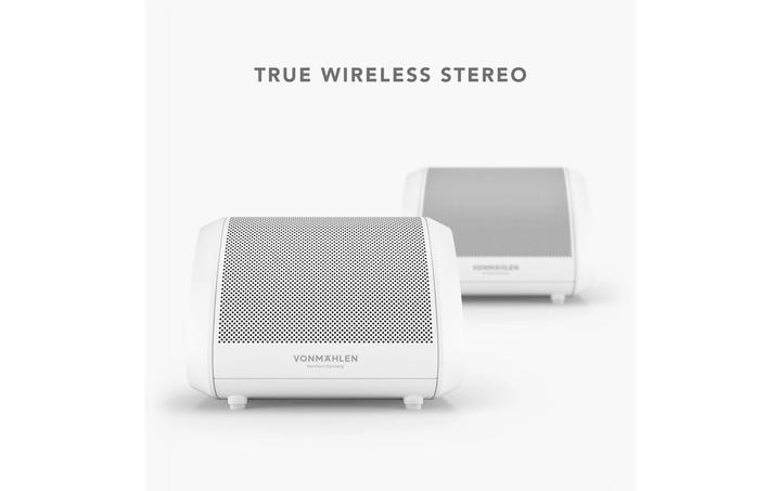 Image du produit Vonmählen Enceinte Bluetooth Air Beats Mini Blanc (13 h, Fonctionnement sur batterie)