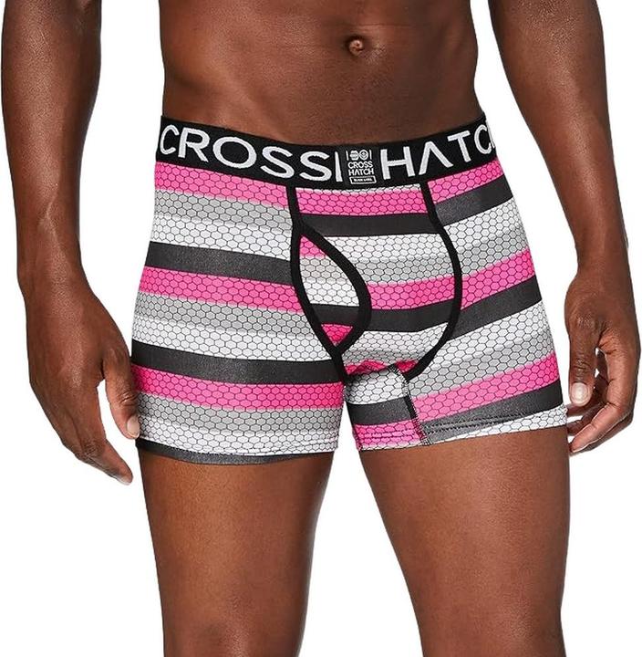 Image du produit Crosshatch - Boxers CRYSTALINE - Homme (L, Lot de 3)